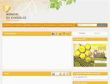 Tablet Screenshot of mondialduchasselas.com